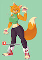 Fox girl adopt by NoriNoir