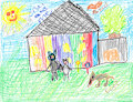 Hiroko Drawing Onai Hiroko House Sun