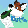 New years drinkie Fox