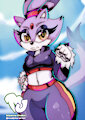 Blaze the cat