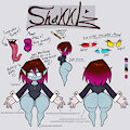 Shakklz's ref sheet by SpunkMcFunk