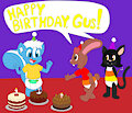 Gus's Trio of Birthday Cakes