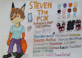Steven The Fox Reference Sheet 2023 Edition by Stevenafc11