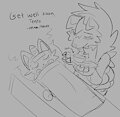 (Gift) MD AU: Nursing the Cat