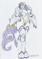 Rarity Knight by marlon64