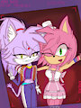 Blazamy but Amy and a other dress