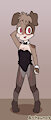 Bunny in a bunny suit by Novilon