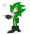 Sonic channel art - Damien