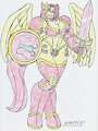 Fluttershy Knight by marlon64
