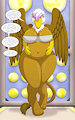 BioMod Result: Pregnant Gilda Griffon by Leonard27