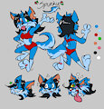 Spunky Wuff ref sheet