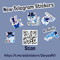 Zarpas Telegram Stickers :D by ZarpasRabbit