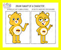 Draw fanart of a character: Funshine Bear