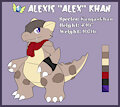 Alex Ref Sheet by LilacBat