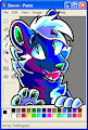 MSpaint Comm from @TheRoguez by DevviSkunky