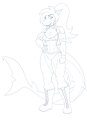 Sketch COM: Bull Shark Elsa