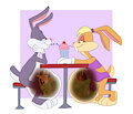 Bunny Date by chubbyjam