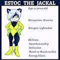 Reference Sheet- Estoc the Jackal