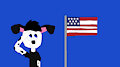 Sebashton and America Flag