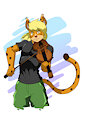 A Lynx With A Fiddle