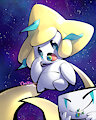 Jirachi eating the earth by boolerex