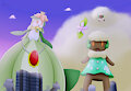 A lilligant and a whimsicott...And another whimsicott