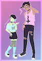 Pastel Goths by AngieImagines