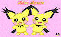 60 Minute Drawing Challenge - Pichu Sisters by pichu90