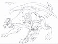 Werewolf Dragon Cole Beast Mode by zmorphcom