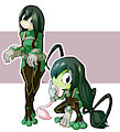 Tsuyu the Frog by Smawee