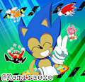 Happy Birthday Sonic 32 by kamiraexe