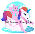 [SALE] $10 Summer Float YCH by SachaVayle