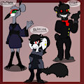 The Hellhound, The Beat, and The Crane. by MonsterousRabbit