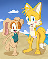 Beach time Tails and Cream by DraggiePoss
