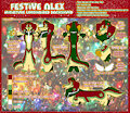 2023 Festive Alex Reference Sheet