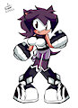 Lydia the hedgehog (phoenix's sister) in Sonic Battle by Phoenixfirewolf12