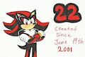 22 years of Shadow the Hedgehog