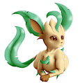 Leafeon by MoonlitTear