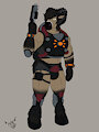 Cyberpunk Ram, Clothed by NaughtyRam