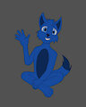 Blue foxy boy