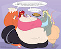 Kayla's Fat Fox Week: Part 2 by SatsumaLord