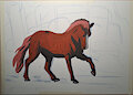 Horse On The Snow (progress)