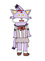 Blaze In Ichigo's School Uniform