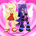 Panty and Stocking by shizupurrpurr
