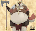 Fat wolf by SayronManresa