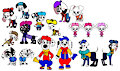 101 Dalmatian Street Dogs in Filmmaker Outfits