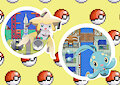 Jirachi & Manaphy Stickers