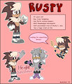 Rusty the Hedgehog Ref 2023 by Goshi