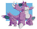 Nidoking Line