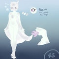 sam the ghost sea angel by vanessadesigns
